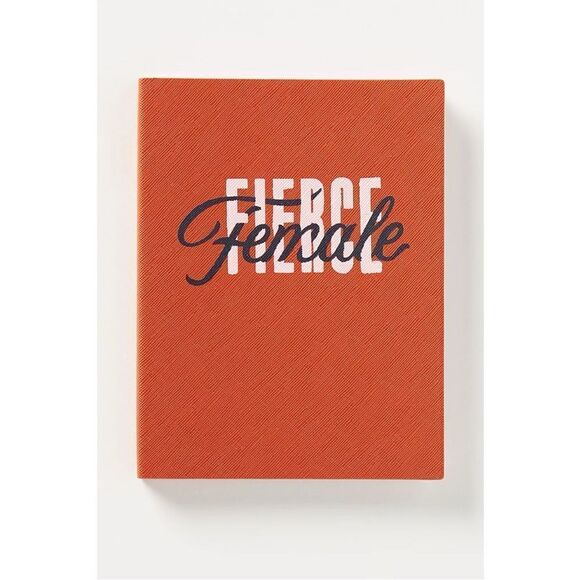 NEW Anthropologie Womens Empowerment Notebook Fierce Female More Human Kind Gift - Picture 3 of 4